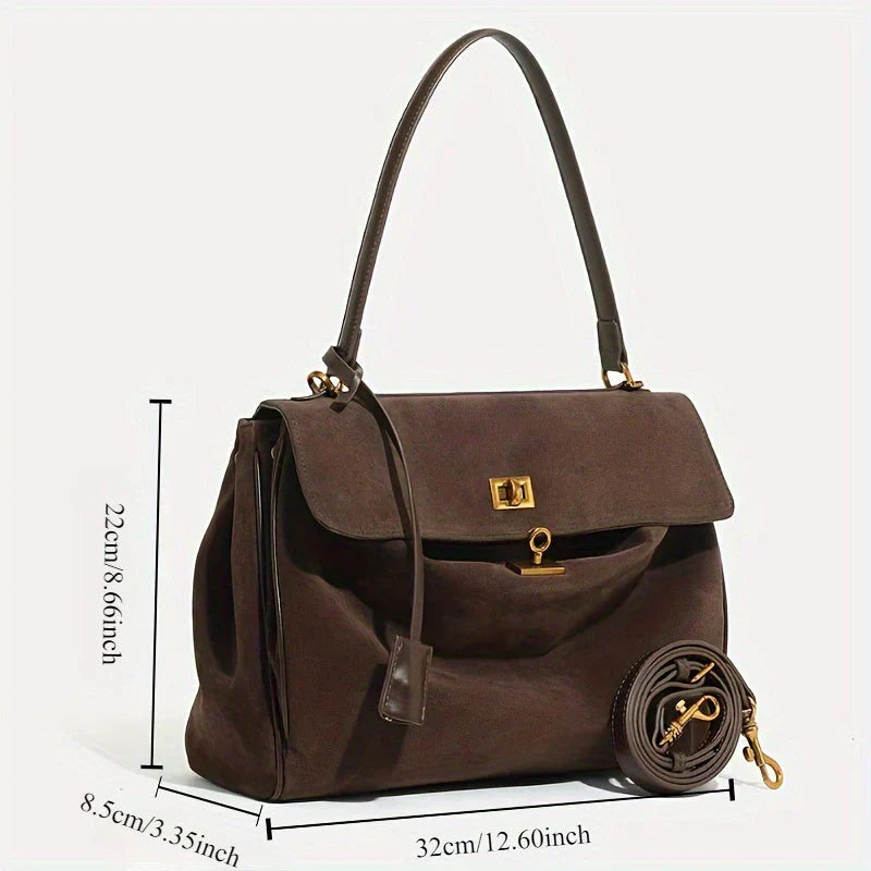 Nathilde Estelle Suede Bag
