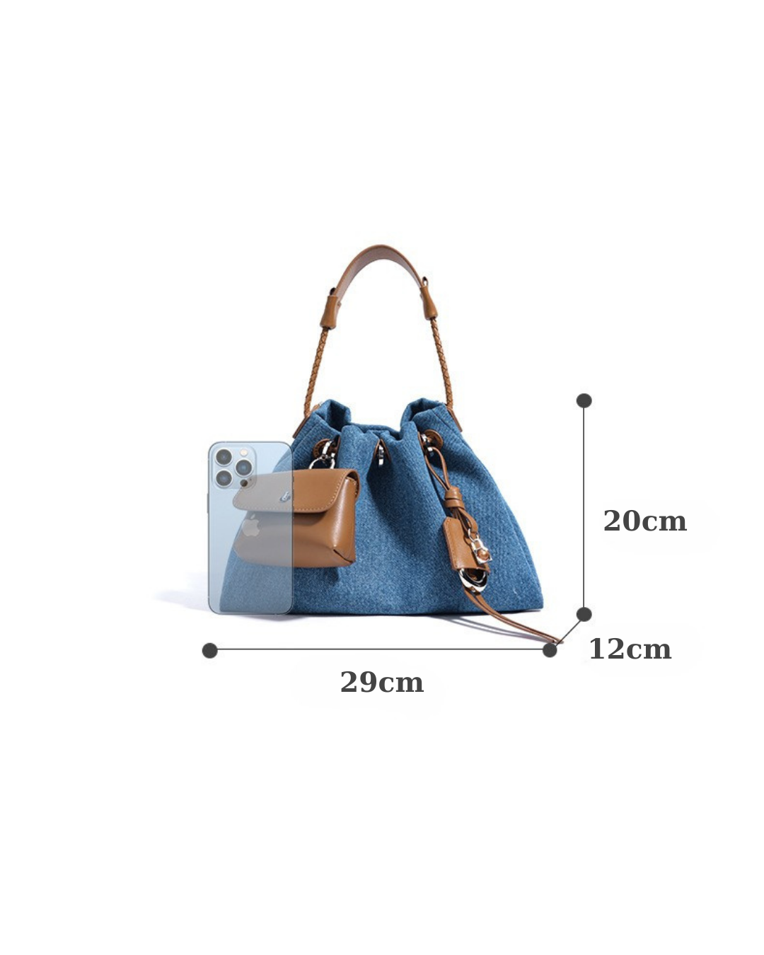 Nathilde Bella Denim Bag
