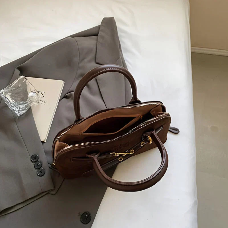 Nathilde Manon Suede Bag