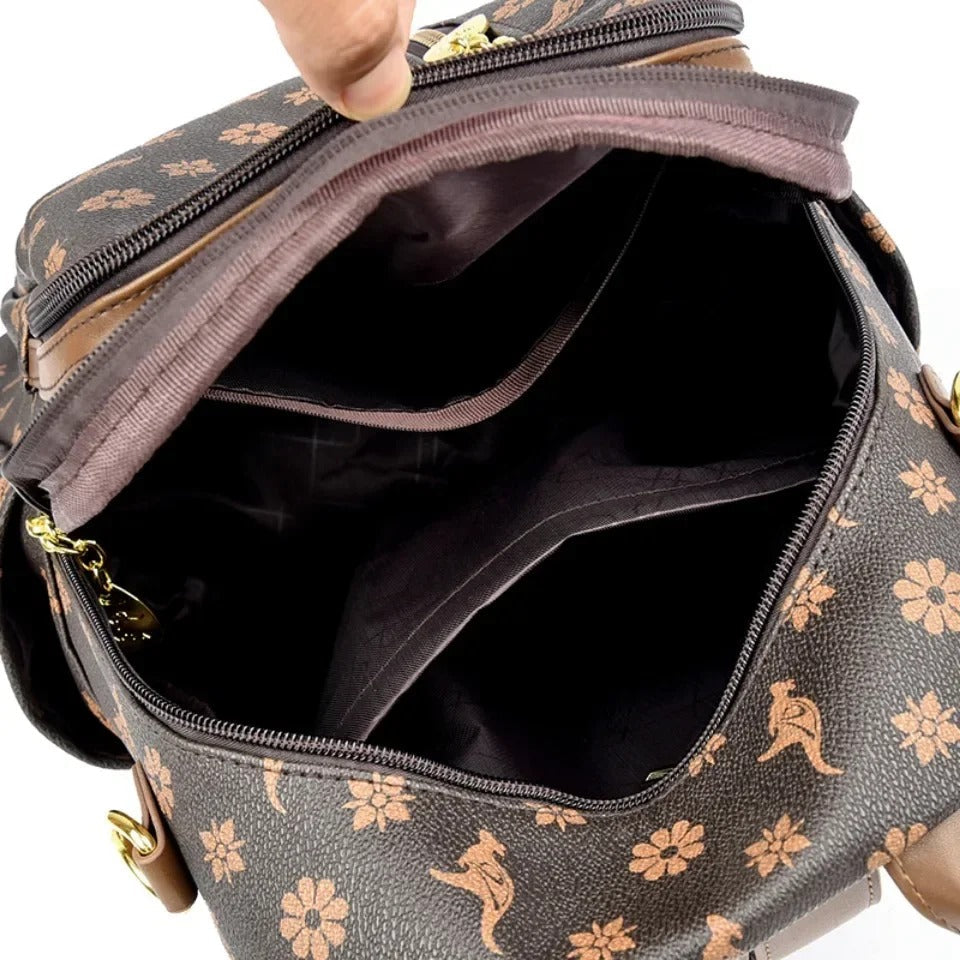 Nathilde Émilie Leather Backpack