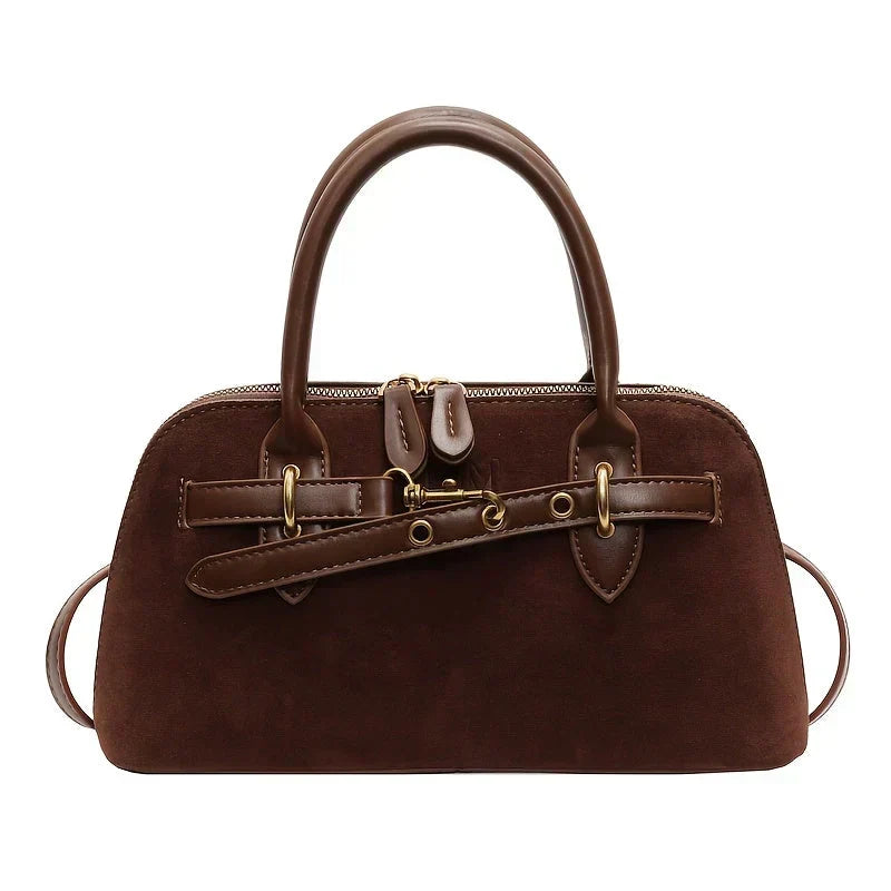 Nathilde Manon Suede Bag