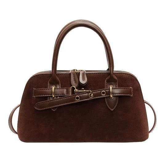 Nathilde Manon Suede Bag