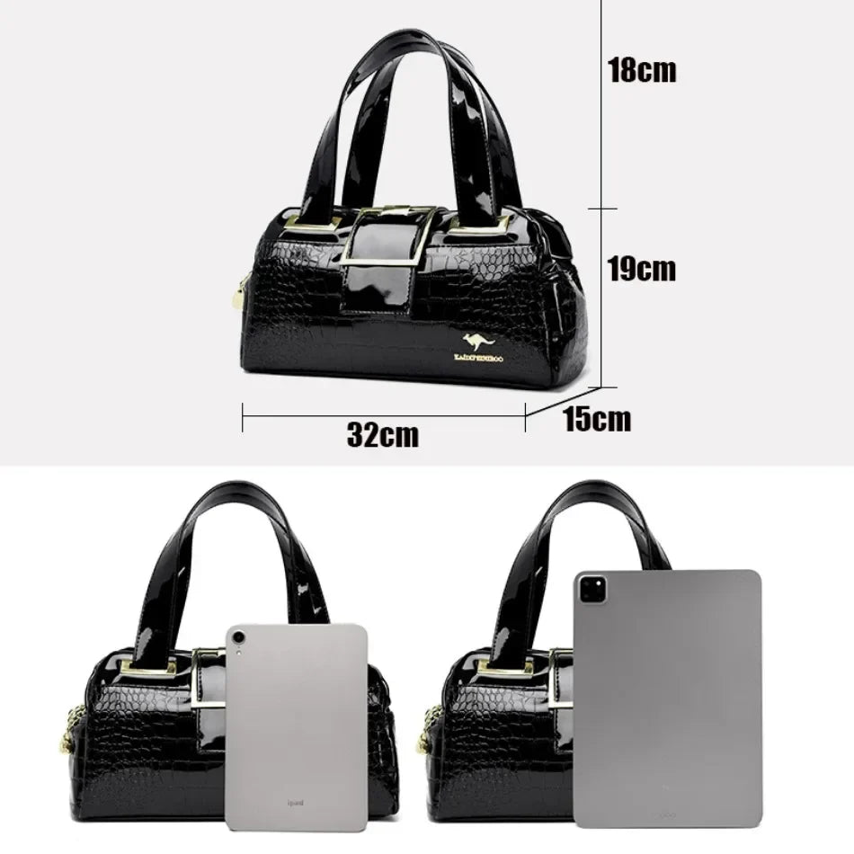 Nathilde Colette Croco Bag