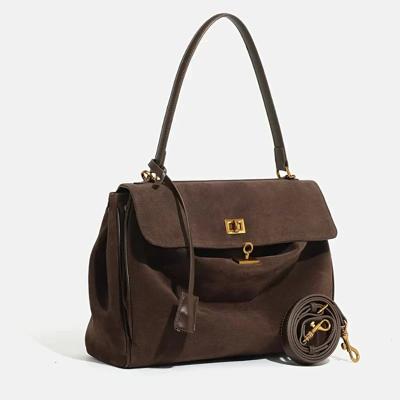 Nathilde Estelle Suede Bag