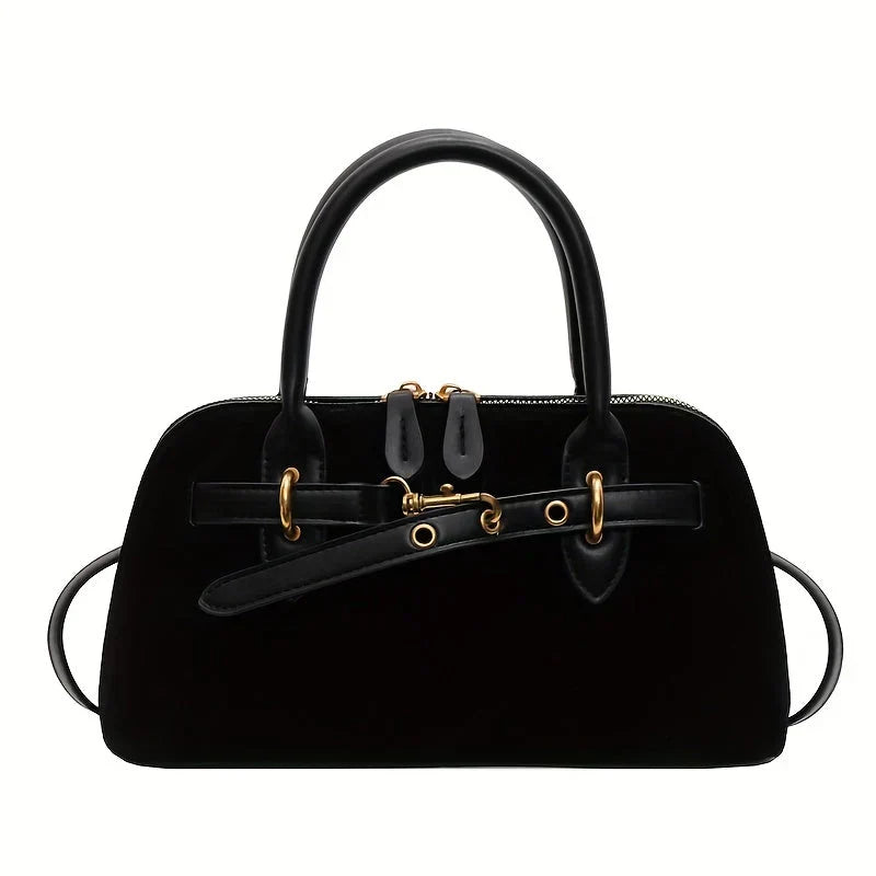Nathilde Manon Suede Bag