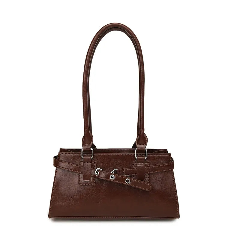 Nathilde Marenne Buckle Shoulder Bag