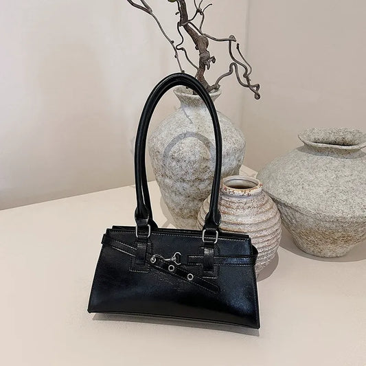 Nathilde Marenne Buckle Shoulder Bag