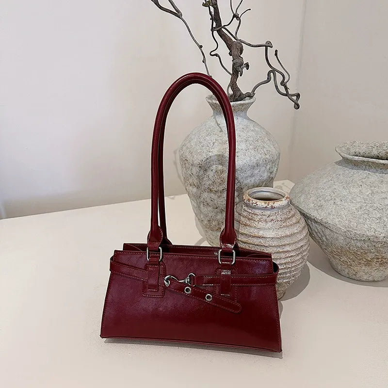Nathilde Marenne Buckle Shoulder Bag