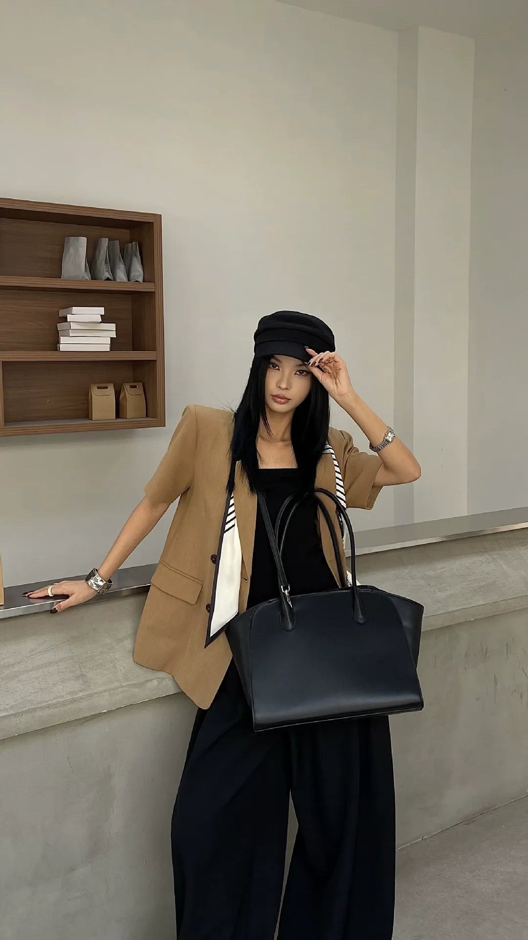 Nathilde Solène Large Tote Bag