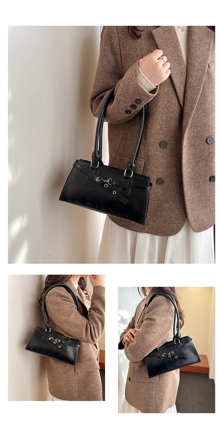 Nathilde Marenne Buckle Shoulder Bag