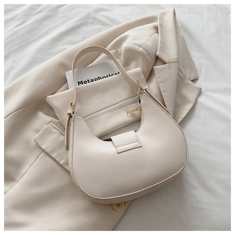 Nathilde Celeste Curved Shoulder Bag