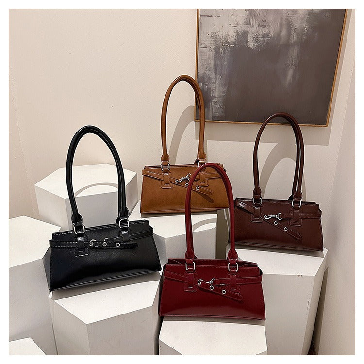 Nathilde Marenne Buckle Shoulder Bag