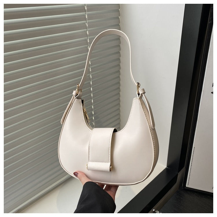 Nathilde Celeste Curved Shoulder Bag