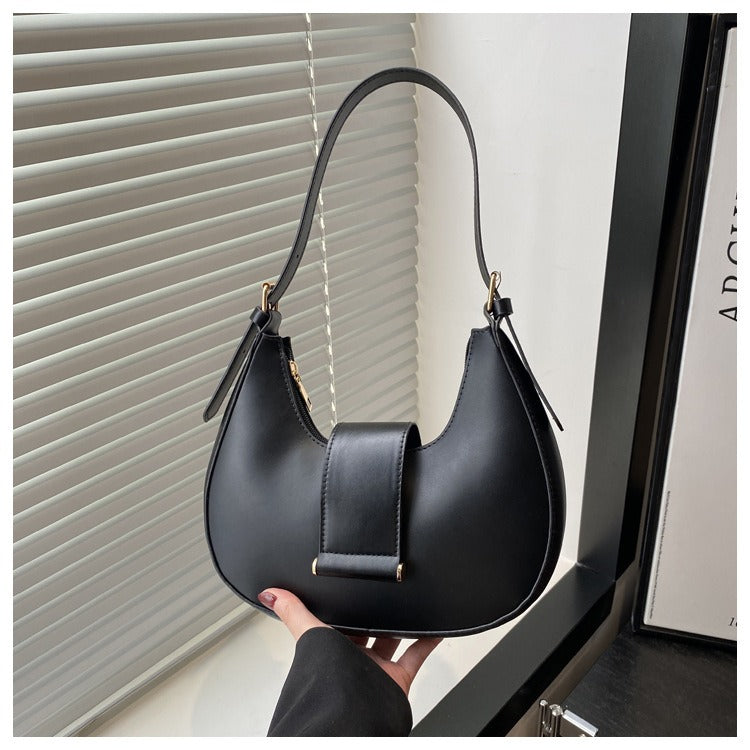 Nathilde Celeste Curved Shoulder Bag