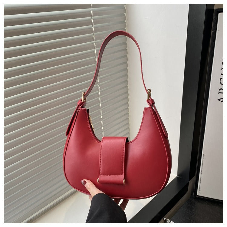 Nathilde Celeste Curved Shoulder Bag