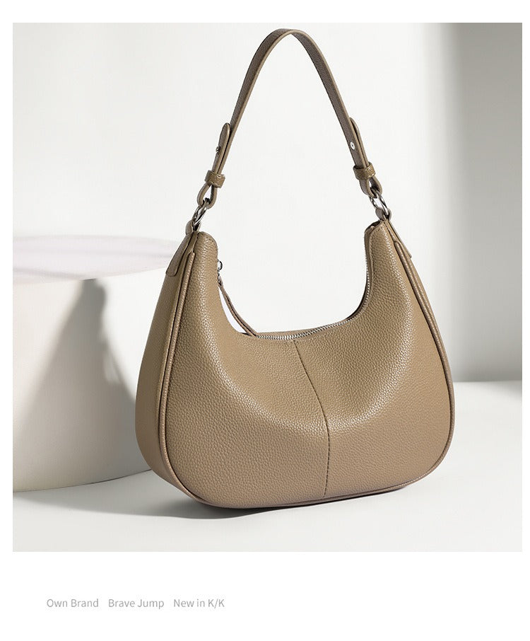 Nathilde Amelie Crescent Shoulder Bag