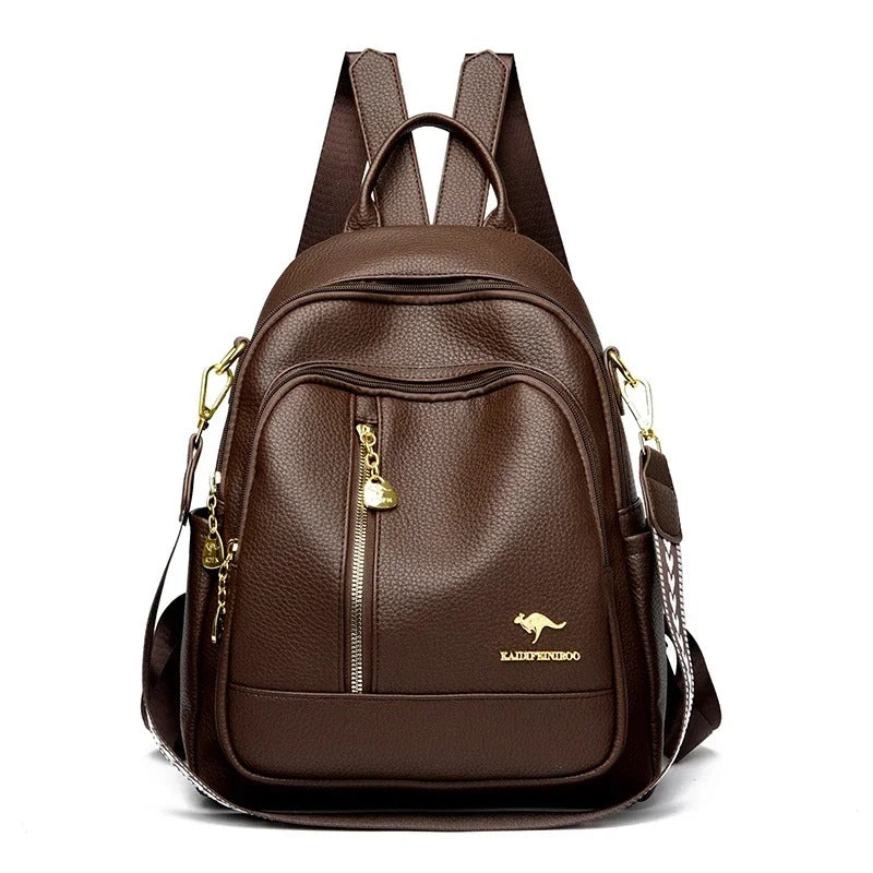 Nathilde Émilie Leather Backpack