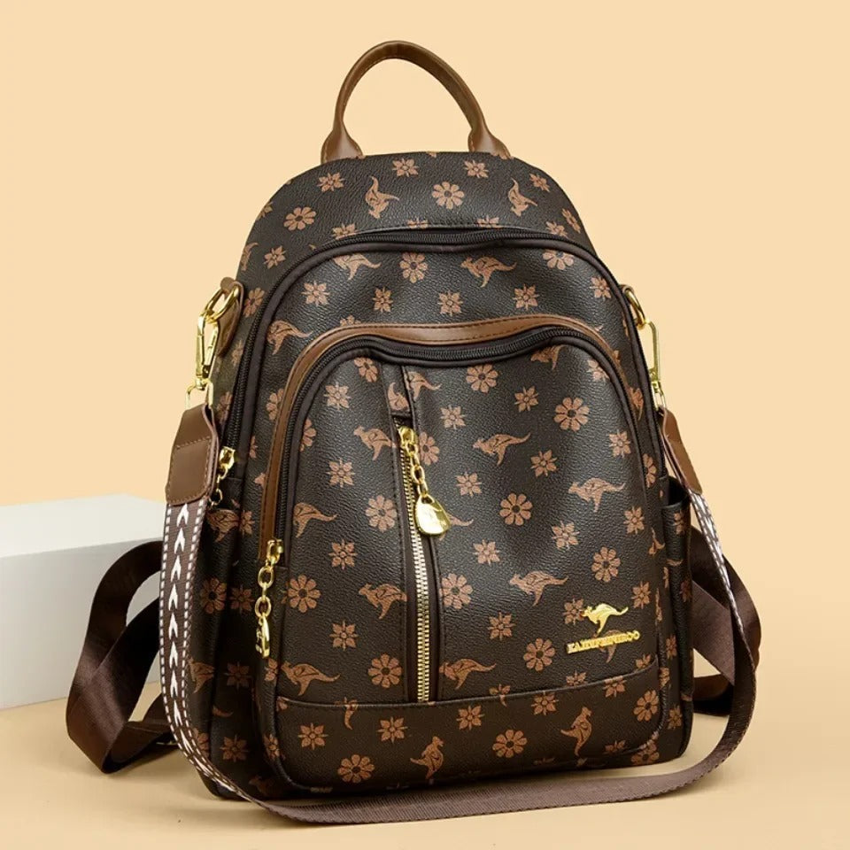 Nathilde Émilie Leather Backpack