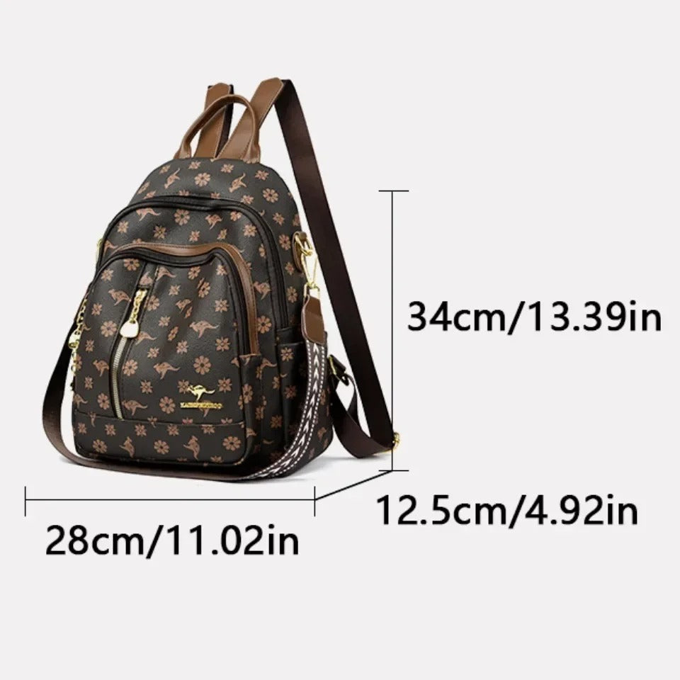Nathilde Émilie Leather Backpack